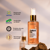 Óleo Finalizador Ambar oil Elixir de proteção 60ml - Prohall