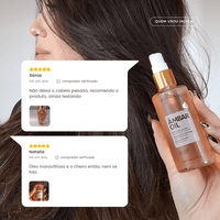 Óleo Finalizador Brilho Espelhado para Cabelo Opaco | Ambar Oil Elixir 60ml - Prohall