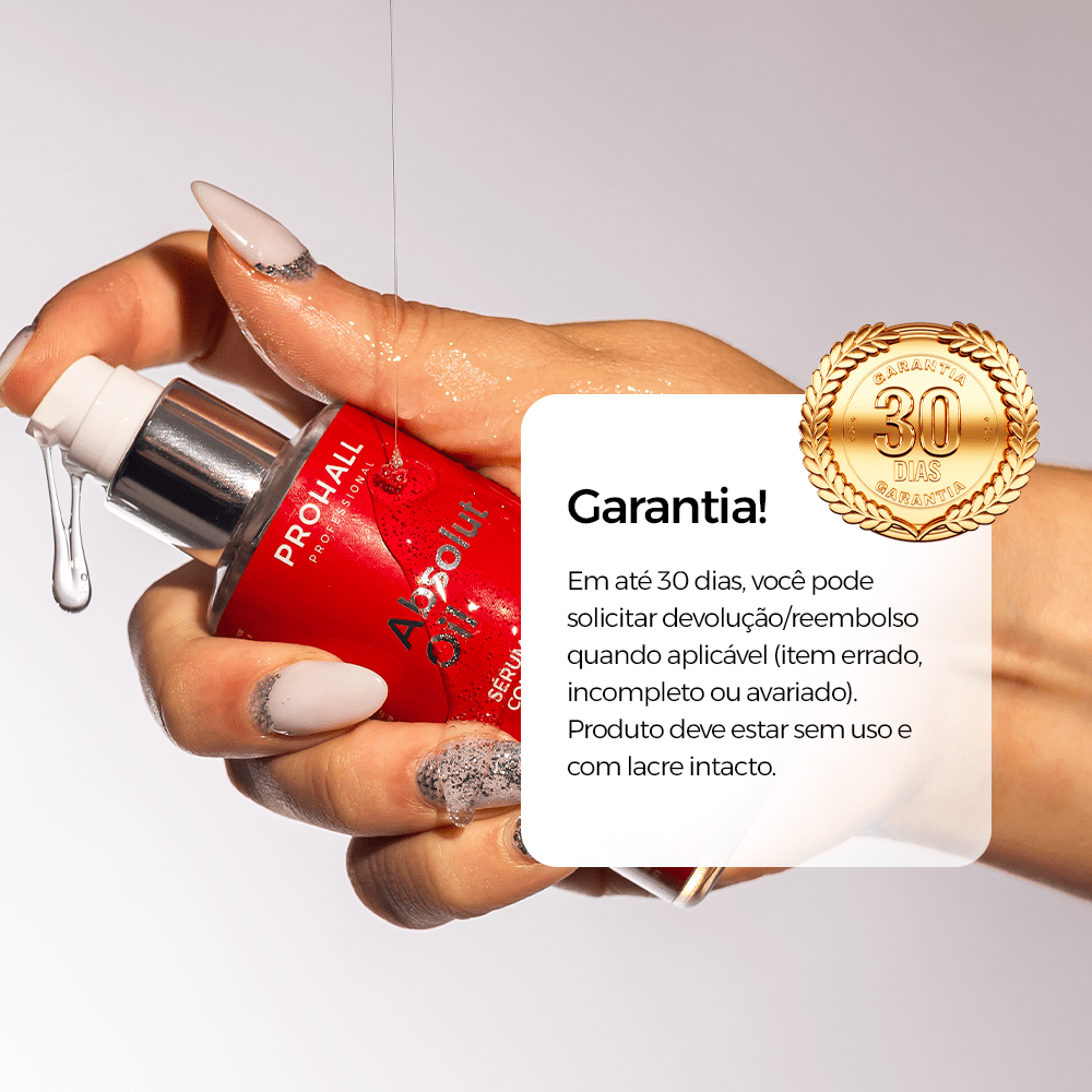 Óleo Reparador de Pontas Sérum Absolut Oil 60ml - Prohall