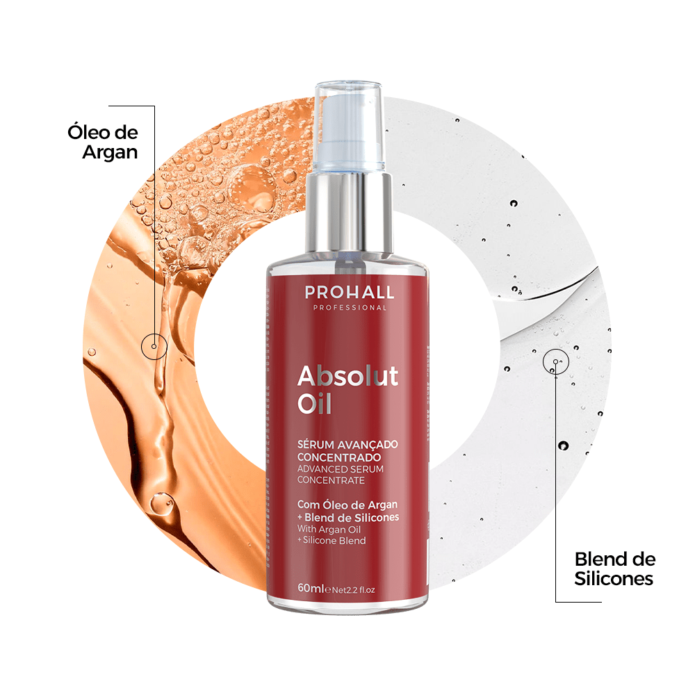 Óleo Reparador de Pontas Sérum Absolut Oil 60ml - Prohall