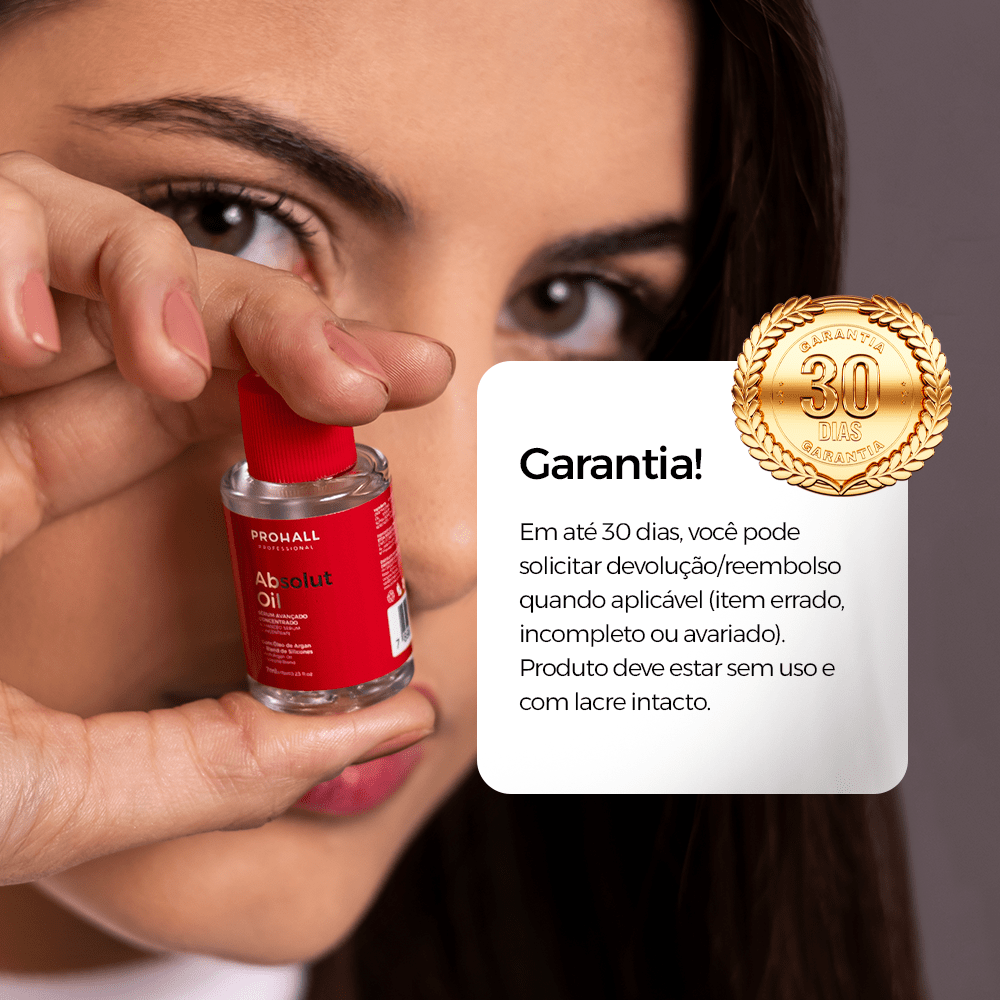 Óleo Reparador de Pontas Sérum Absolut Oil Caixa Com 12 x 7ml - Prohall