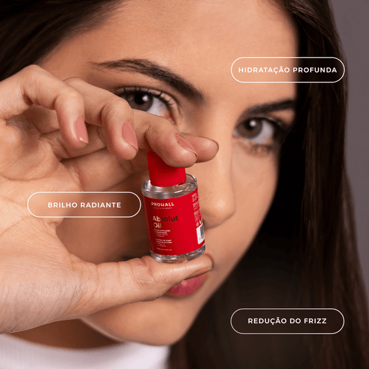 Óleo Reparador de Pontas Sérum Absolut Oil Caixa Com 12 x 7ml - Prohall
