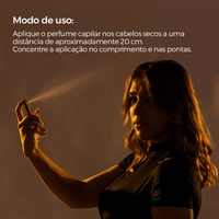 Perfume Capilar Ambar Glow intense parfum 60ml - Prohall