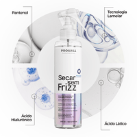 Pré-Shampoo Esfoliante de Couro Cabeludo | Secar sem Frizz - Prohall