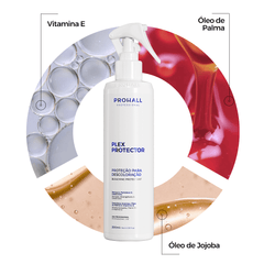 Protetor de pré e pós Descoloração: Zero Quebra nos procewssos Químicos | Plex 200ml - Prohall