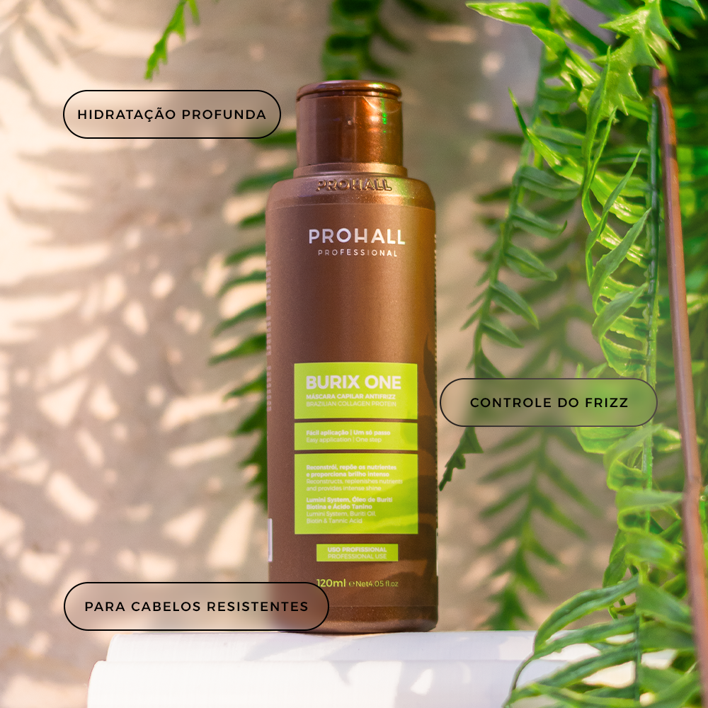 Reestruturação Molecular Tanino Orgânica Burix One 120ml - Prohall