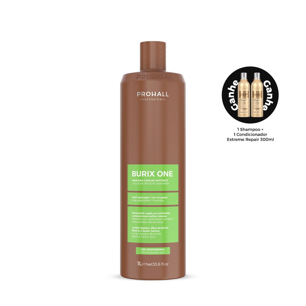 Reestruturação Molecular Tanino Orgânica Burix One 1L - Prohall