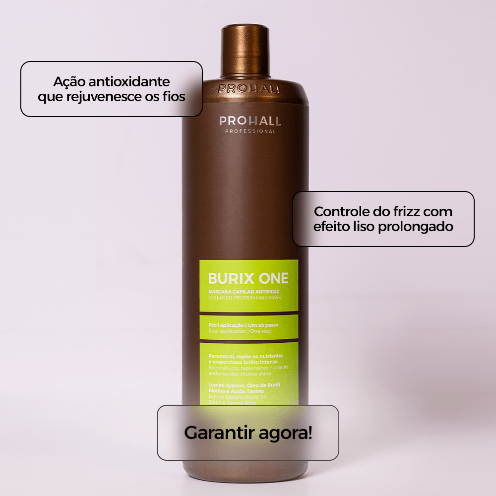 Reestruturação Molecular Tanino Orgânica Burix One 1L - Prohall