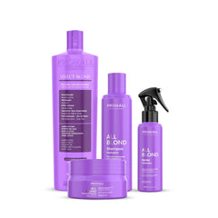 Select Blond 1L + Linha All Blond Manutenção e Nutrição para Loiros - Prohall