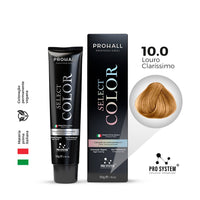 Select Color Louro Claríssimo: Cor intensa, brilho e cobertura total - Prohall