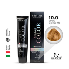 Select Color Louro Claríssimo: Cor intensa, brilho e cobertura total - Prohall
