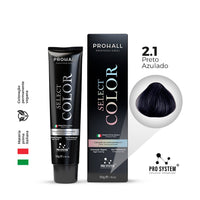Select Color Preto Azulado: Cor intensa, brilho e cobertura total - Prohall