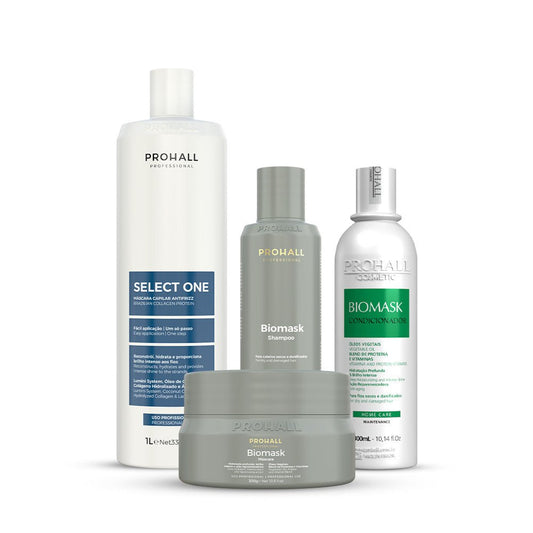Select One Um Só Passo 1L + Kit Ultra Hidratante Biomask - Prohall