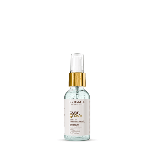 Sérum Capilar Crescimento e Fortalecimento dos Fios Overgrow 30ml - Prohall - Prohall