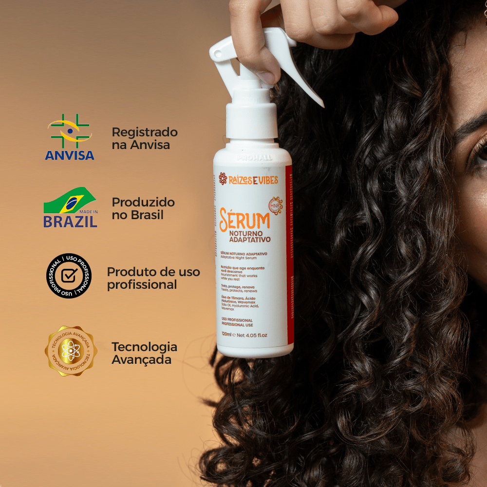 Sérum Noturno Revitalizador de Curvas Orgânico 120ml - Raízes & Vibes - Prohall