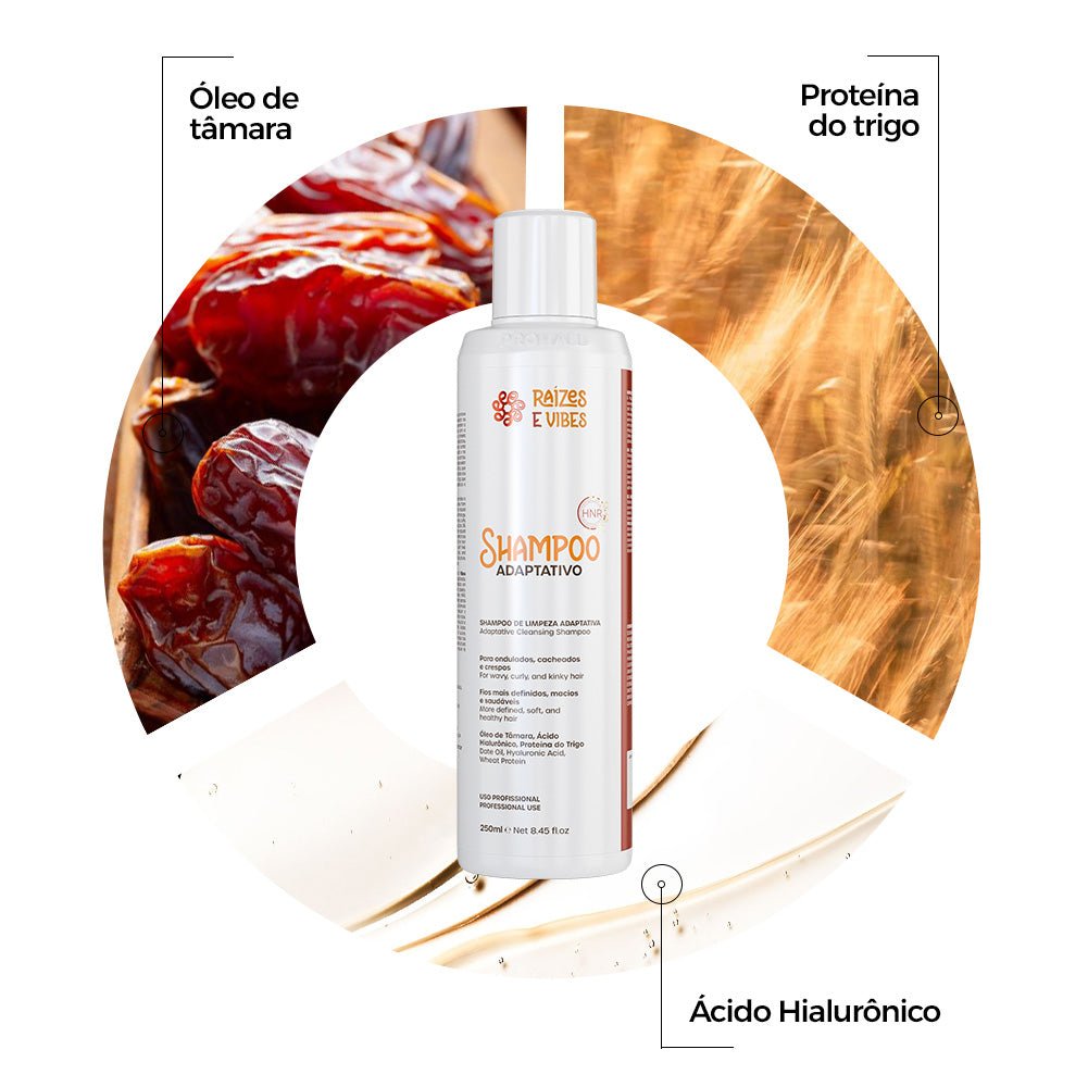 Shampoo de Cachos: Limpa Profundo com Maciez | Raízes & Vibes - Prohall