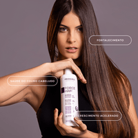 Shampoo de Crescimento Acelerado: Menos Queda e Mais Força | Force Hair 500ml - Prohall