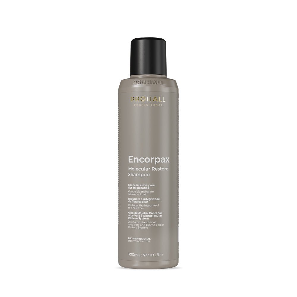 Shampoo Limpeza Suave Encorpax Molecular Restore 300ml - Prohall
