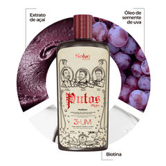 Shampoo Masculino 3 em 1: Limpa e Fortalece | Putos Machos - Prohall