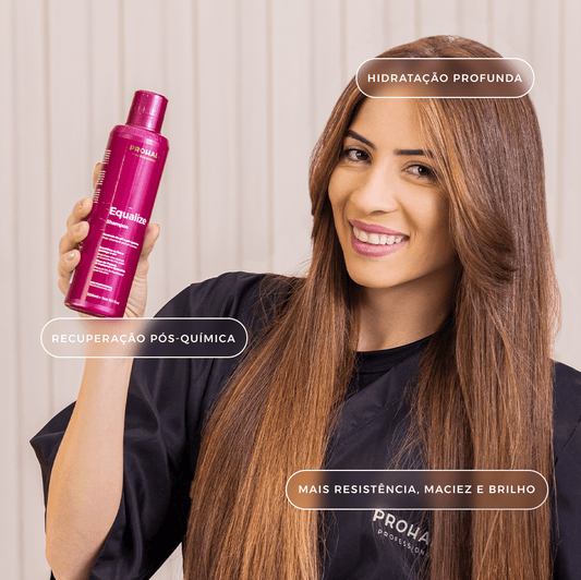 Shampoo Neutralizante de pH: Limpa e Prepara o Cabelo Pós-Química | Equalize 300ml - Prohall