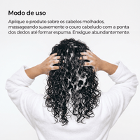 Shampoo Para Cachos Limpeza Profunda e Maciez 250ml - Raízes & Vibes - Prohall