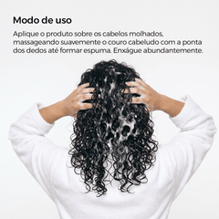 Shampoo Para Cachos Limpeza Profunda e Maciez 250ml - Raízes & Vibes - Prohall