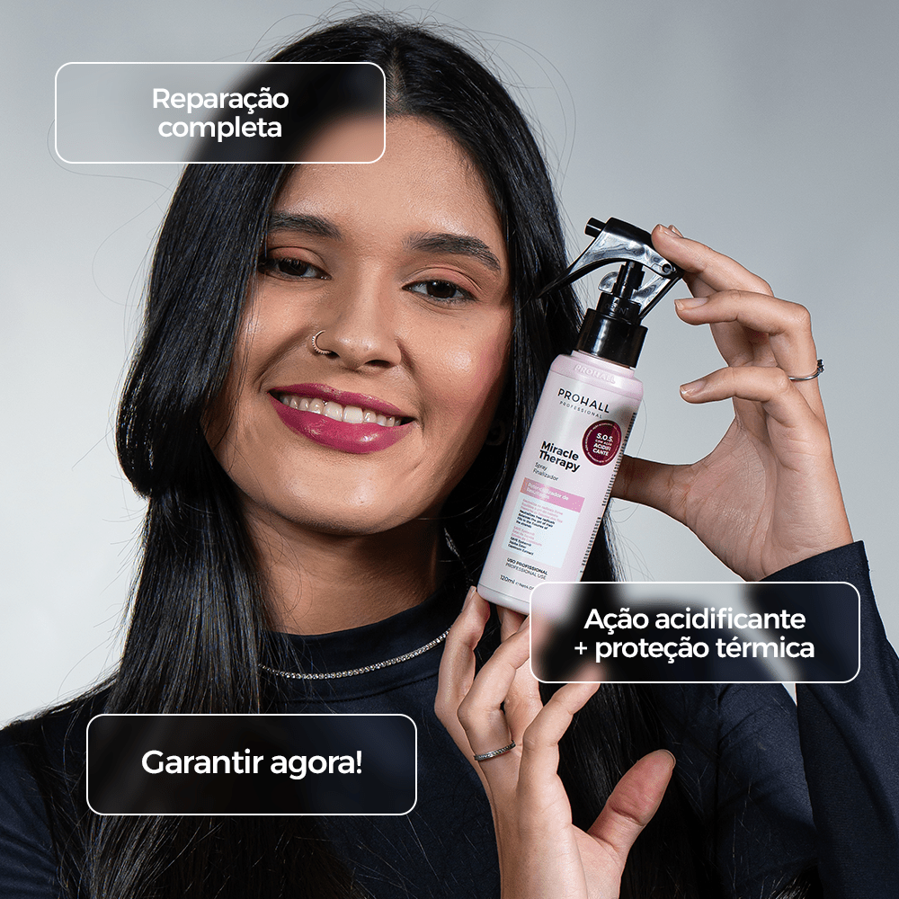 Spray Acidificante Miracle Therapy 120ml - Prohall