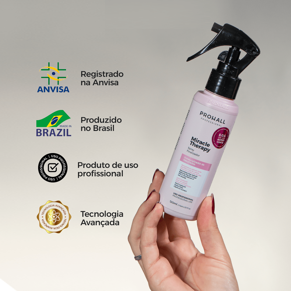 Spray Acidificante Miracle Therapy 120ml - Prohall