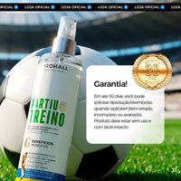 Spray Capilar 6 em 1 Partiu Treino | Proteção UV e Antifrizz Pré Treino - Prohall