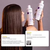 Tônico Force Hair 120ml + Suplemento Force Hair 60 cápsulas - Prohall