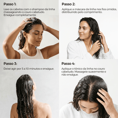 Tônico Force Hair 120ml + Suplemento Force Hair 60 cápsulas - Prohall