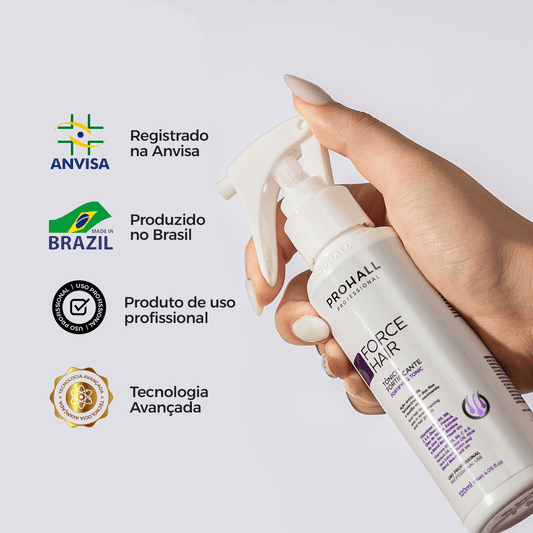 Tônico Force Hair 120ml + Suplemento Force Hair 60 cápsulas - Prohall