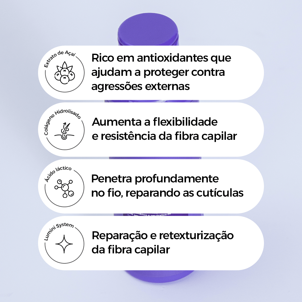 Tratamento Antifrizz para Cabelos Loiros e Coloridos - Select Blond 120ml - Prohall